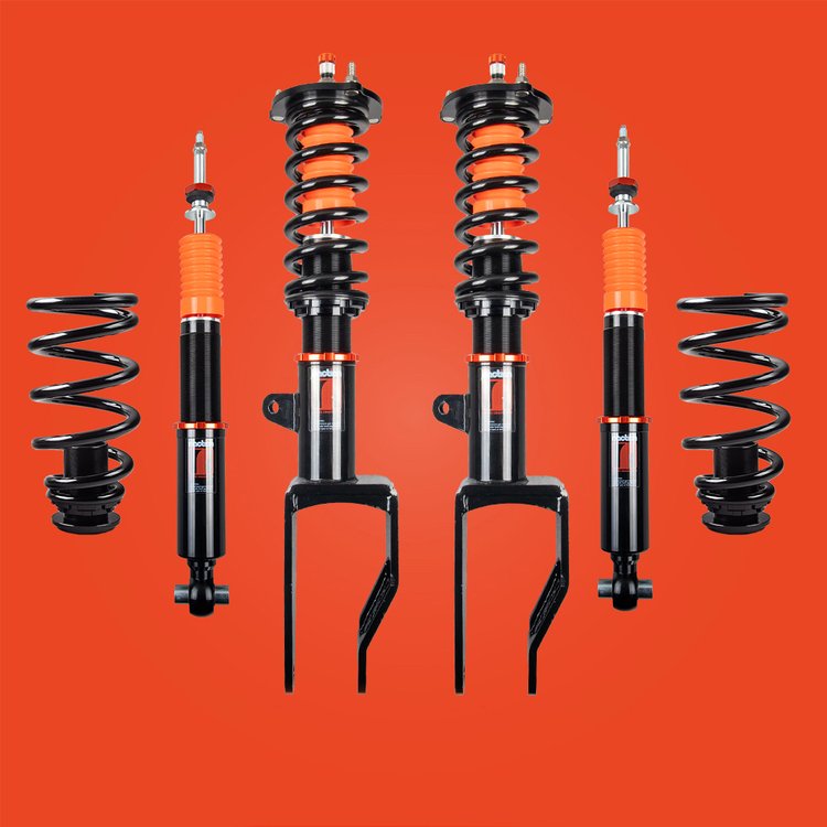 GP-1 DIGRESSIVE TESLA MODEL 3 AWD (18+) Coilovers - Riaction Performance Shocks