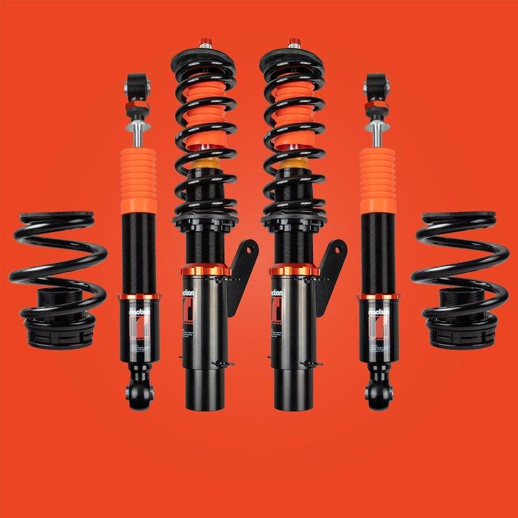 GP-1 DIGRESSIVE VOLKSWAGEN MK4 R32 / AUDI TT MK1 (QUATTRO) Coilovers - Riaction Performance Shocks