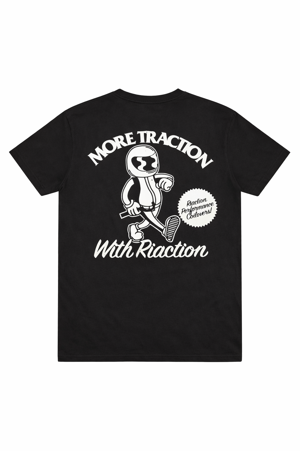 "More Traction" Tee - Riaction Performance Shocks